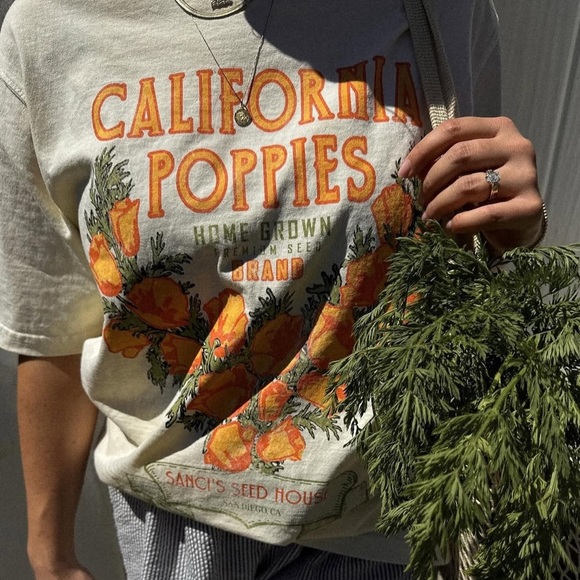 FREE PEOPLE Harvest Vintage California Tee XS - Picture 2 of 5